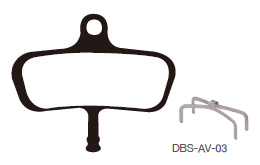 DDisc Brake Pads-AVID: DPS-AV-03-X-B